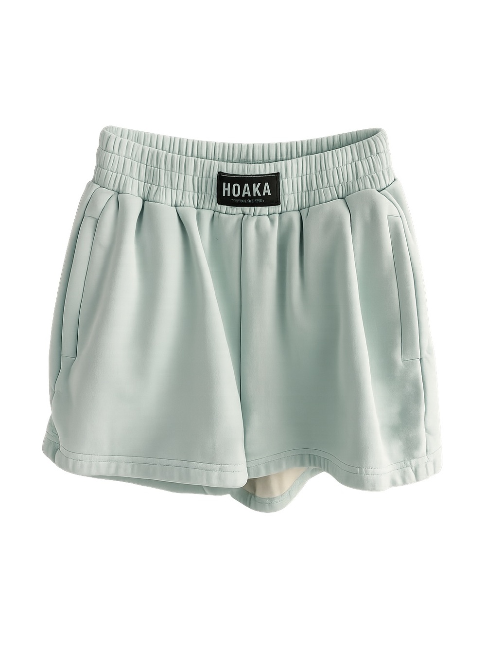 Hoaka Apparel Mint Green Organic Cotton Fleece Shorts XL